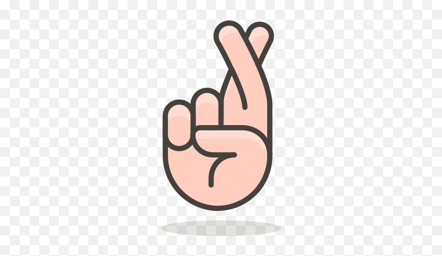 Crossed Fingers Free Icon Of 780 Free Vector Emoji - Fingers Crossed Png,Crossed Finger Emoji