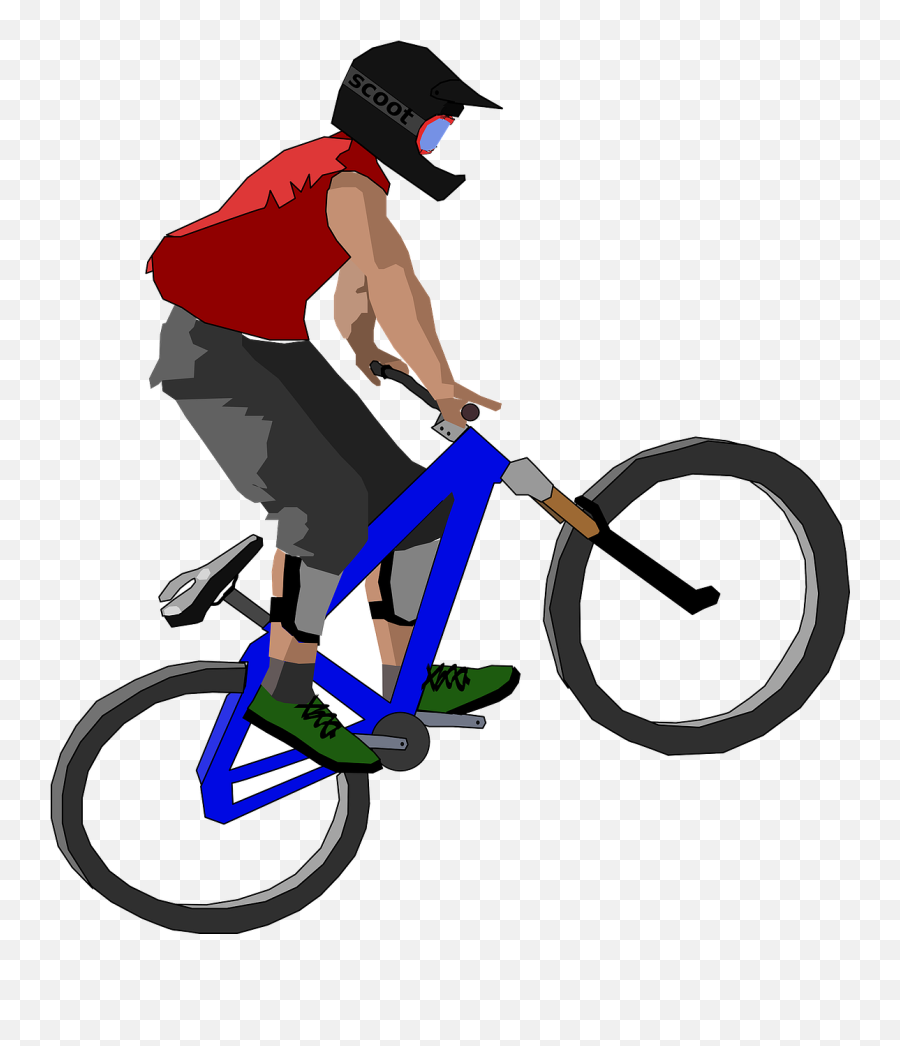 Biker Jump Sport Bike Adventure - Biking Clip Art Emoji,Harley Davidson Emoji
