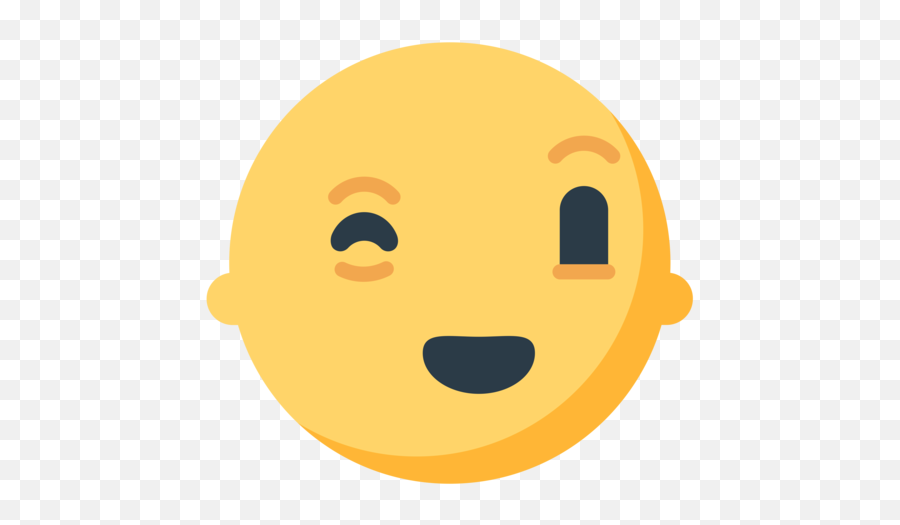 Winking Face Emoji - Emojis Cara Guiñando El Ojo,Emoji Wink