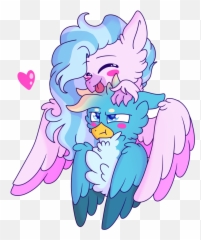 Ask Gallus And Silverstream Closed - Cartoon Emoji,Woohoo Emoji