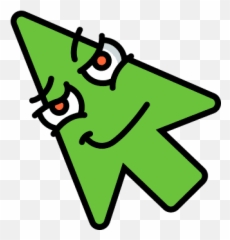 Emoji Mouse Cursors - Happy,Doubtful Emoji