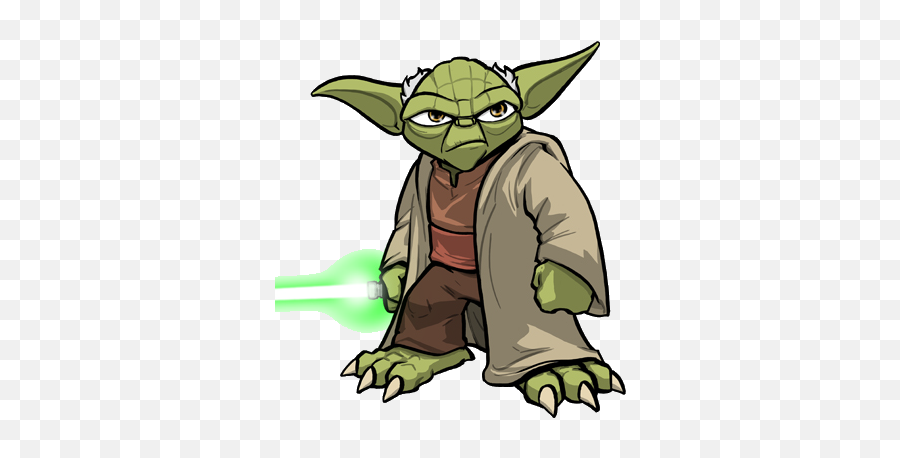 Drawing Yoda Jedi Picture - Drawings Of Yoda Emoji,Yoda Emoticon