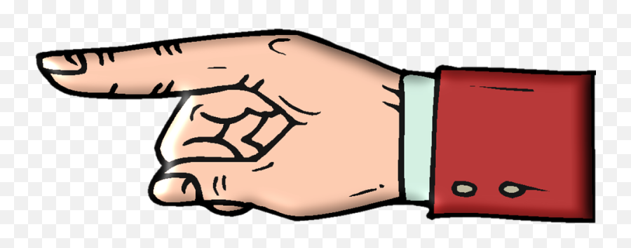Hand Point Finger - Clipart Hand Point Png Emoji,Finger Point Emoticon