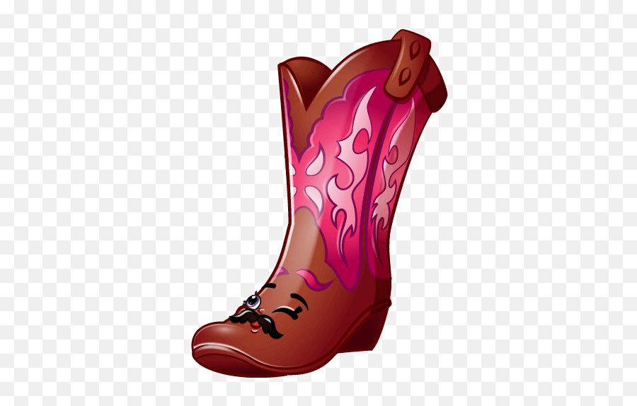 Shopkins Girls - Shopkins Betty Boop Emoji,Cowboy Boot Emoji