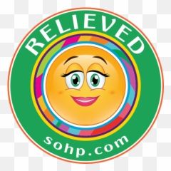 31 Types Of Happiness - Circle Emoji,Relieved Emoticon