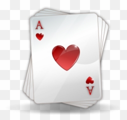 Ace Of Hearts Transparent Png Clipart - Android Hearts Card Game Emoji,Ace Card Emoji