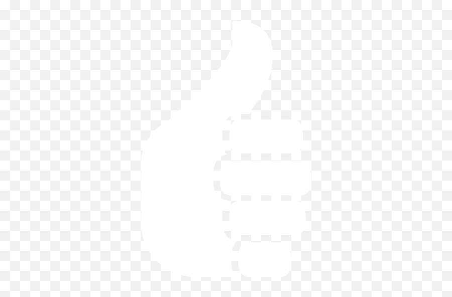 White Thumbs Up 3 Icon - Thumb Up Icon White Emoji,Thumbs Up Emoticon Facebook