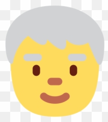 Older Person Emoji Meaning With Pictures - Clip Art