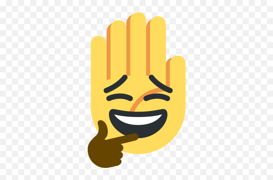 Clip Art Emoji,Emoji With Smile And Hands