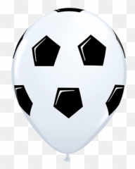 Futbol Latex Balloons - Football Balloon Emoji,Soccer Emoticon