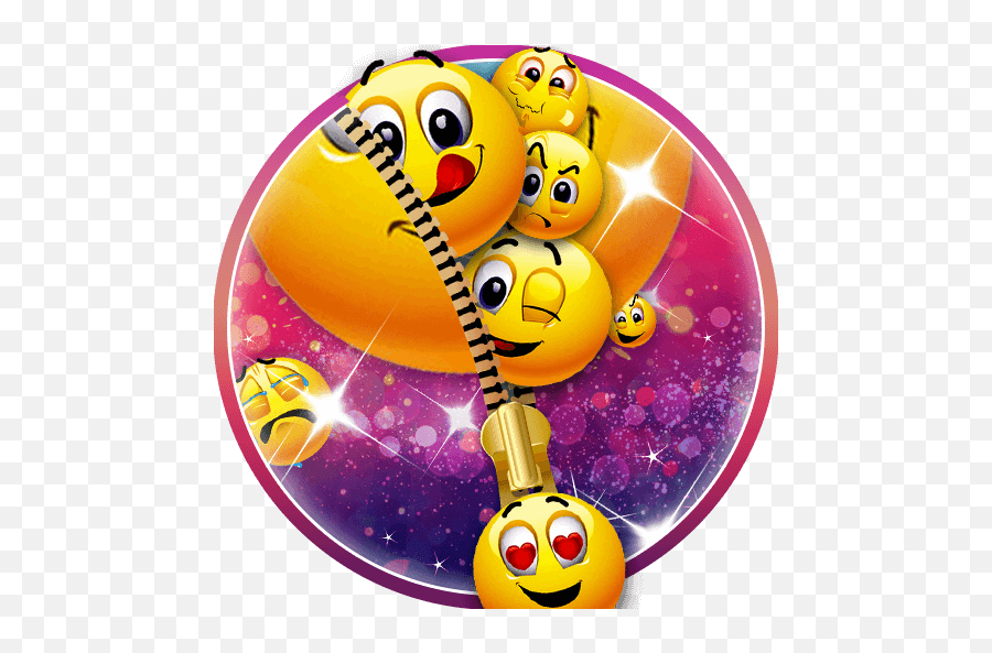 Funny Zipper Emoji 3d Live Lock Screen Wallpapers - Cartoon,Lock Emoji