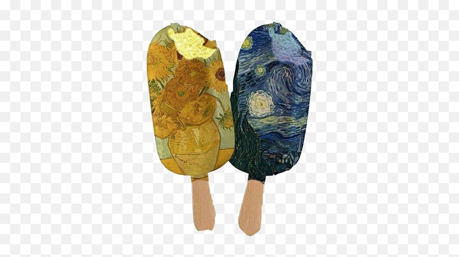 Icecream Summer Sun Yellow Blue Art Aesthetic Interesti - Cold Summer Aesthetics Emoji,Ice Cream Sun Emoji