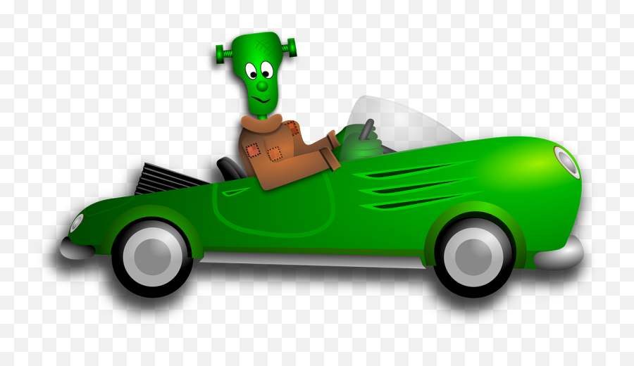 Humor Tilting Up - Woman Driving A Car Clipart Emoji,Squiggly Mouth Emoji