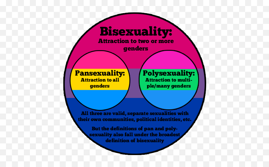 Pin - Polysexual And Pansexual Difference Emoji,Bisexual Flag Emoji