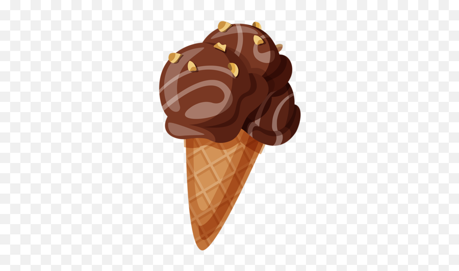 Cartoon Fair Food Emoji,Emoji Chocolate Ice Cream