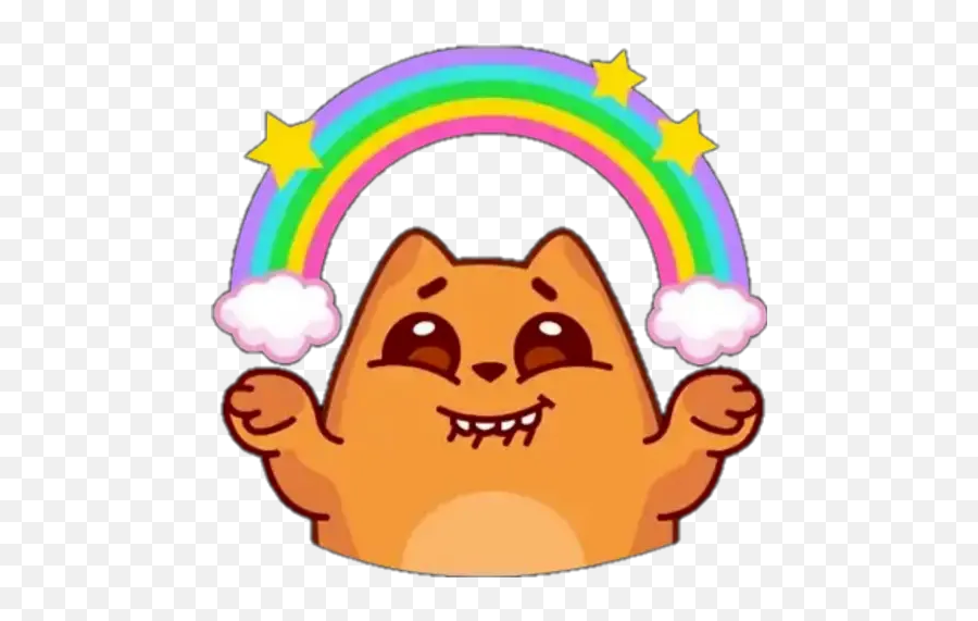 Kitty Cat Stickers For Whatsapp - Clip Art Emoji,Cat Heart Emoji Meme