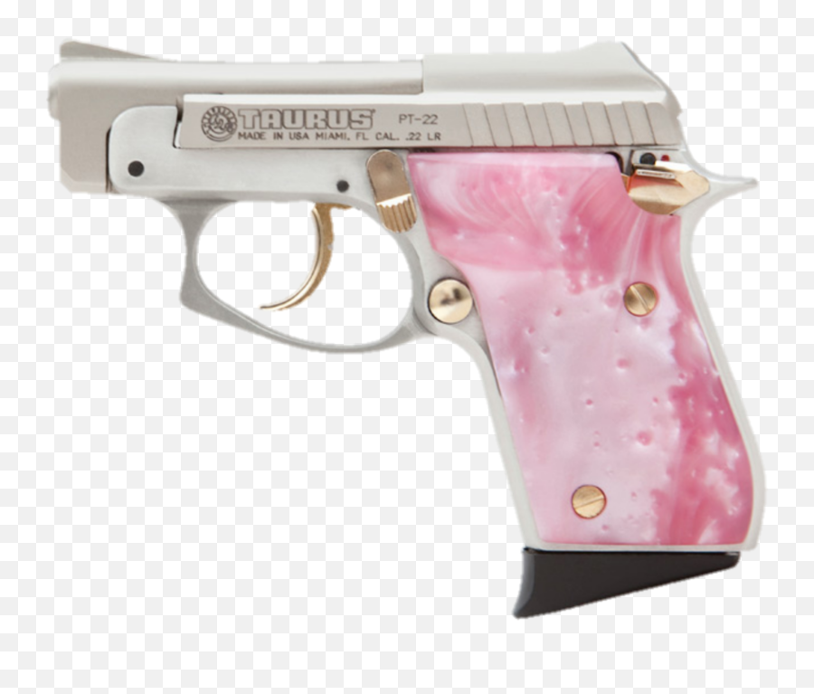 Gun Hand Gun Weapon Shoot Pink Taurus - Taurus 25 Acp Emoji,Gun Hand Emoji