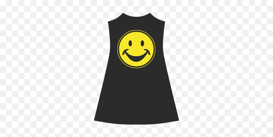 Funny Yellow Smiley For Happy People - Smiley Emoji,Emoticon Dress