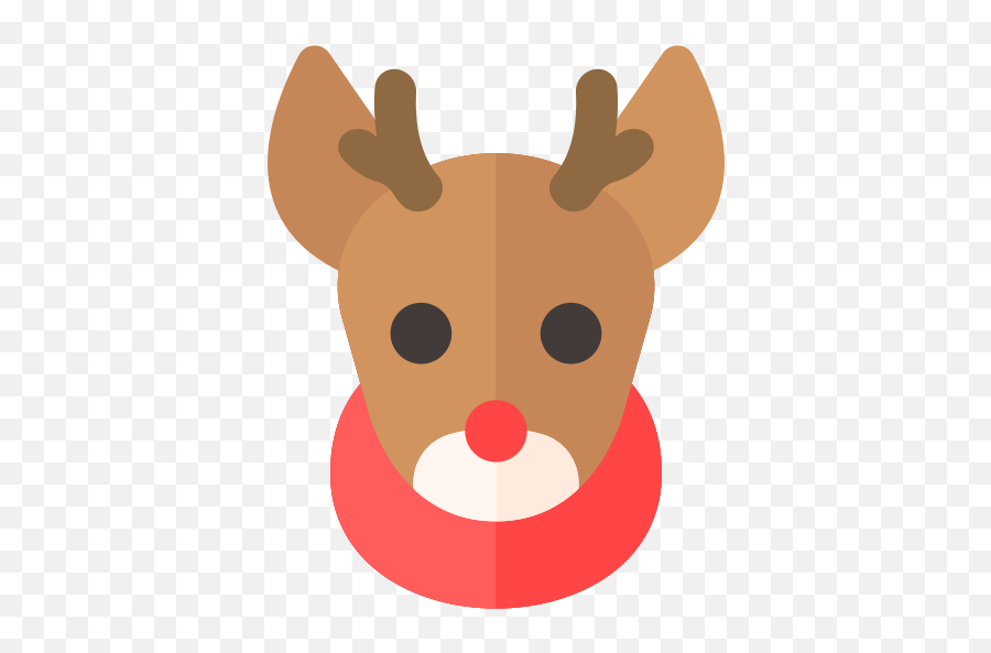 Deer Reindeer Christmas Holiday Xmas Icon - Reindeer Icon Emoji,Deer Emoji