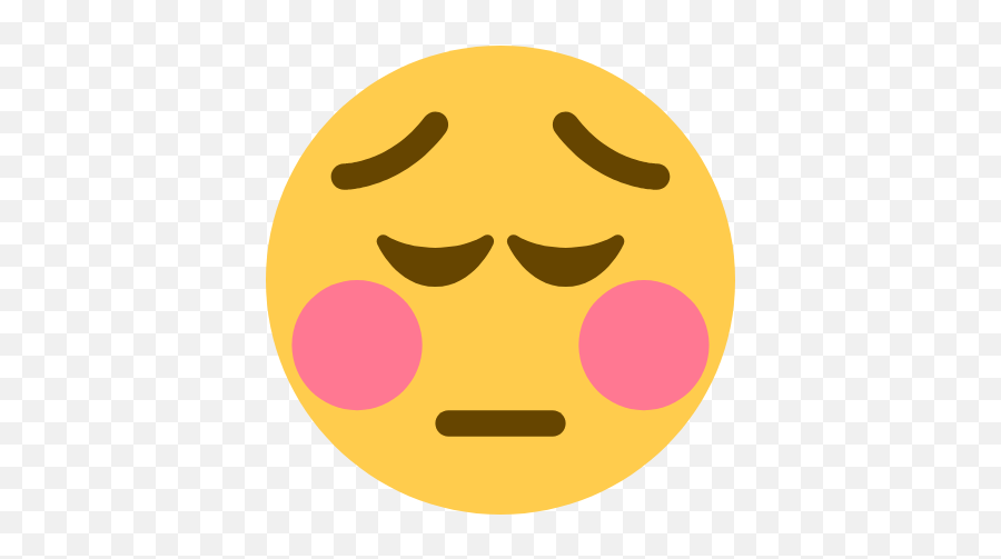 Flushed Emojis - Smirk Emoji Transparent Background,Moyai Emoji Meme