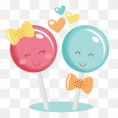 Pin - Cute Lollipop Clipart Emoji,Emoji Lollipops