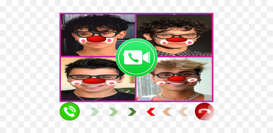 Fake Brothers Clown Video Call Emoji,Clown Emoji Meme