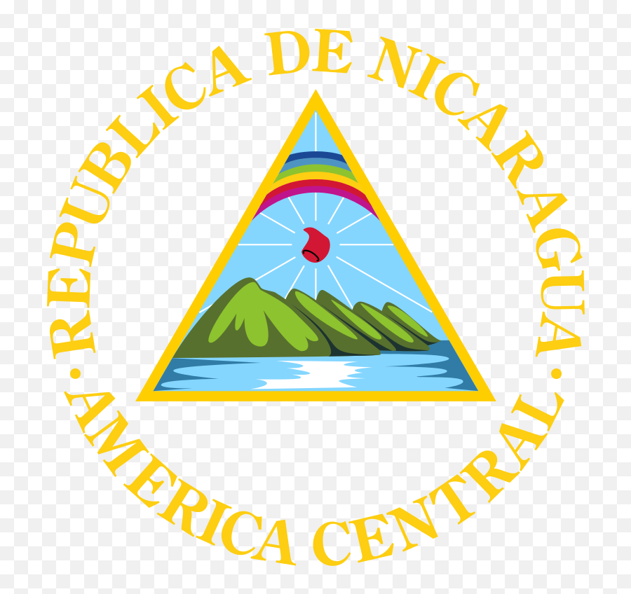 Coat Of Arms Of Nicaragua - Escudo De Nicaragua Vector Emoji,Nicaragua Flag Emoji