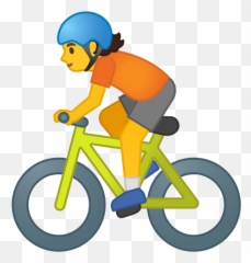 Person Biking Emoji - Emoji Ciclistas,Extreme Laughing Emoji