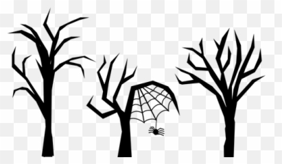 Spooky Trees - Clipart Emoji