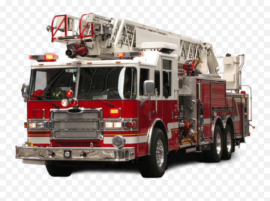 Firetruck Clipart Van Fire Firetruck - Transparent Background Fire Engine Png Emoji,Firetruck Emoji