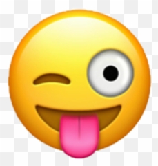 Emoji Smiley Wink Emoticon Face -