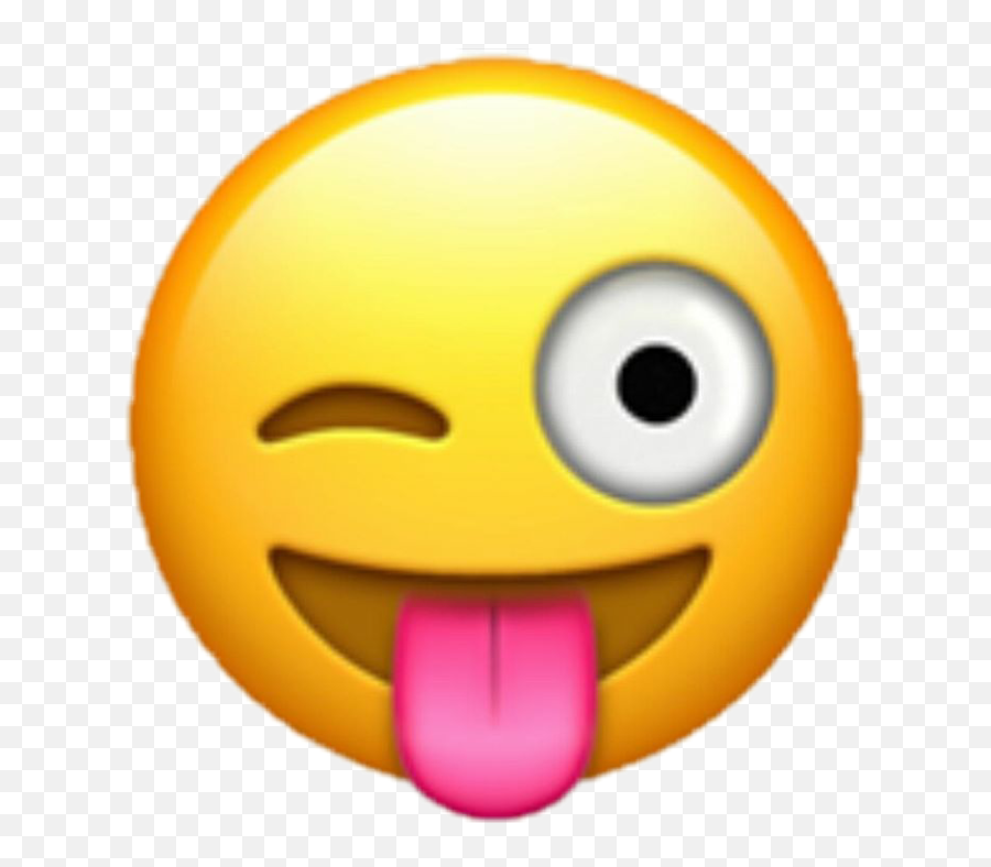 Emoji Smiley Wink Emoticon Face - Emoji,Emoji Wink