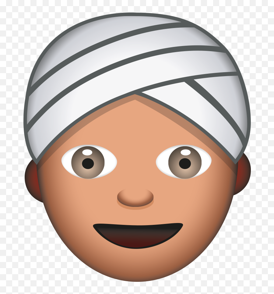 Man With Turban - Turban Emoji Png,Man Emoji