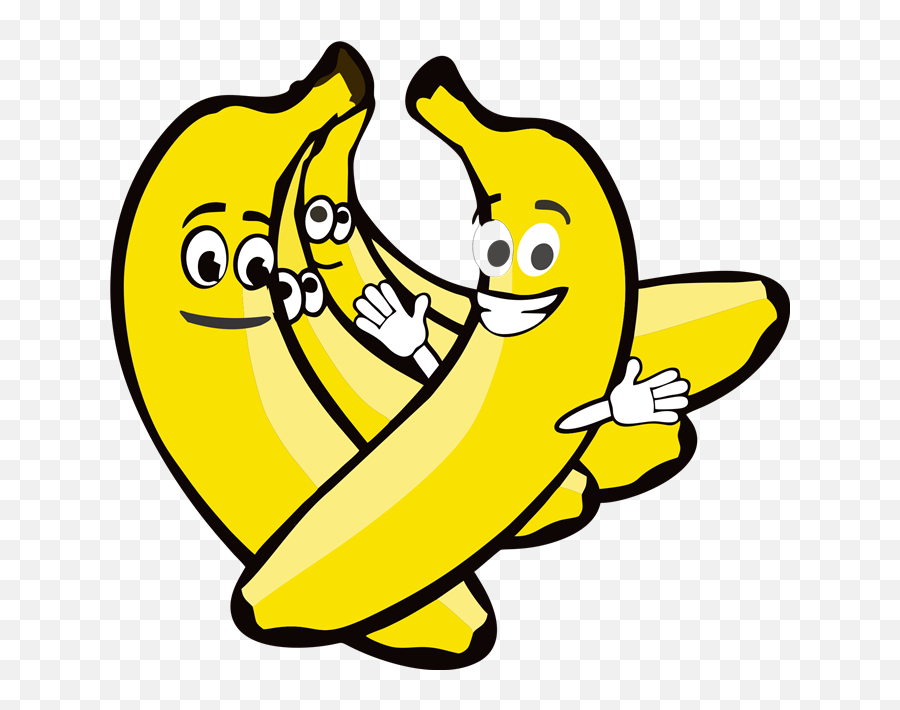 Smiley Clipart Banana Picture - Cartoon Banana Clip Art Emoji,Woohoo Emoji