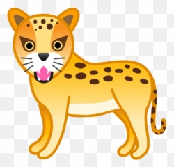 Leopard Emoji Meaning With Pictures - Leopard Emoji,Animal Emojis
