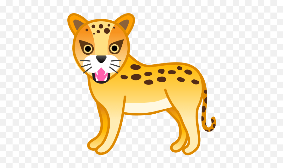 Leopard Emoji Meaning With Pictures - Leopard Emoji,Animal Emojis
