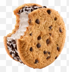 Chocolate Chip Cookie Sandwich - Ice Cream Emoji