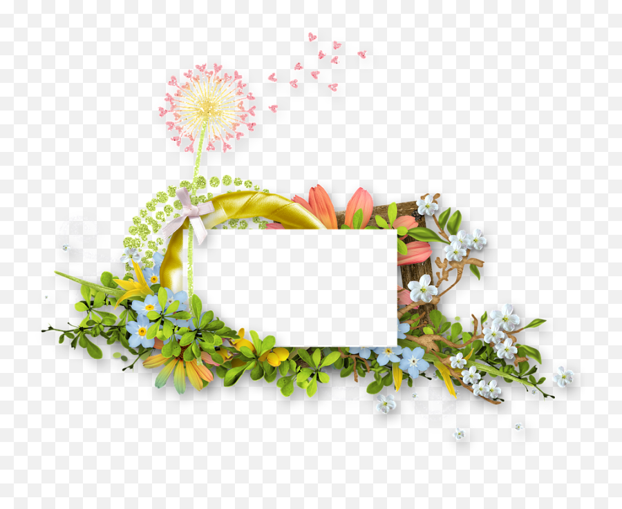 Free Dandelion Flower Illustrations - Bloom Frame Png Emoji,Wind Blowing Emoji