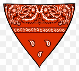 Red Bandana Vector Image - Transparent Background Clipart Emoji