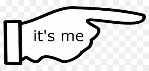 Pointing Finger Image - Icon Emoji