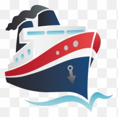 Boat Ship - Cartoon Transparent Background Boat Emoji,Ship Emoji