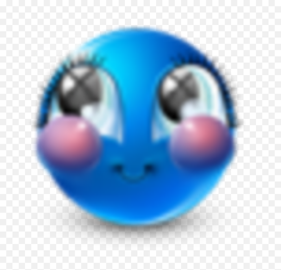 Mq Blue Shy Emoji Emojis - Emotional,Shy Emoticon