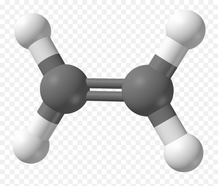 Ethylene - Ethylene Ball And Stick Model Emoji,Determined Emoji