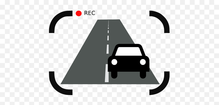 Road And Car Recording - Clip Art Emoji,Road Trip Emoji