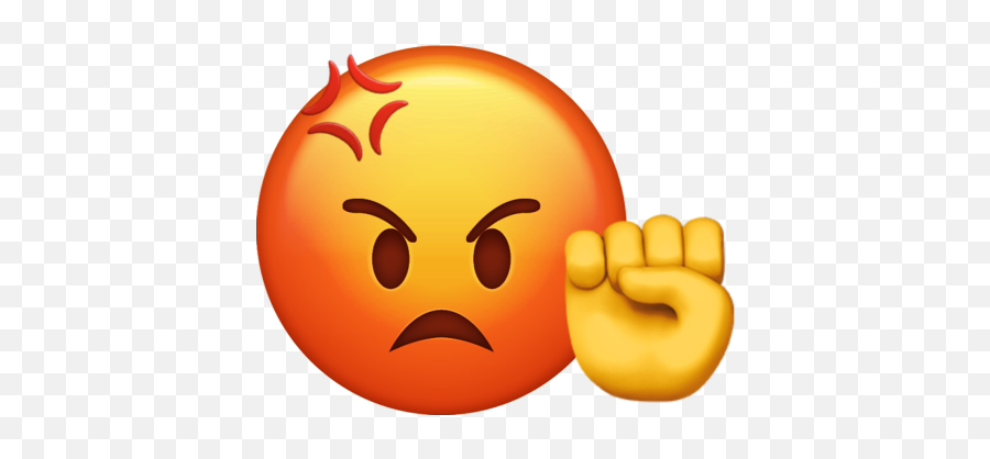 Angryemoji Angry Emoji Emojiiphone - Smiley,Angry Emoji Transparent