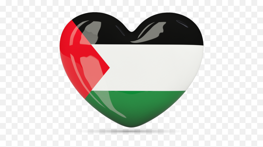 Palestine Flag Freetoedit - Palestine Flag In A Heart Emoji,Palestine Flag Emoji