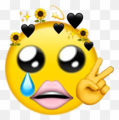 Freetoedit Emoji Customemoji Peaceout - Smiley