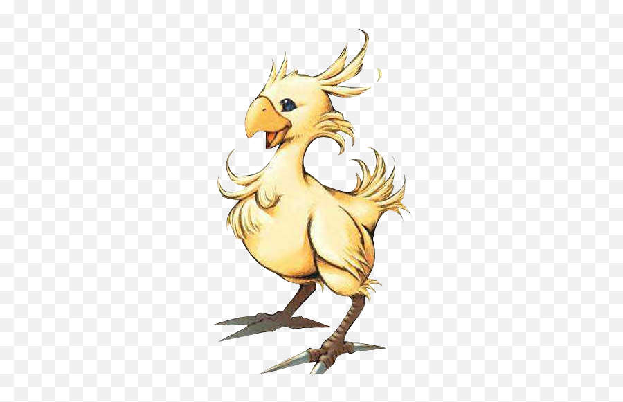 The Newest Chocobo Stickers - Final Fantasy Chocobo Png Emoji,Chocobo Emoji