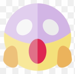 Emoticons Emoji Scared Feelings Smileys Icon - Circle,Scared Emoticons