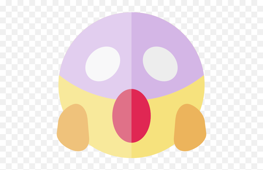 Emoticons Emoji Scared Feelings Smileys Icon - Circle,Scared Emoticons